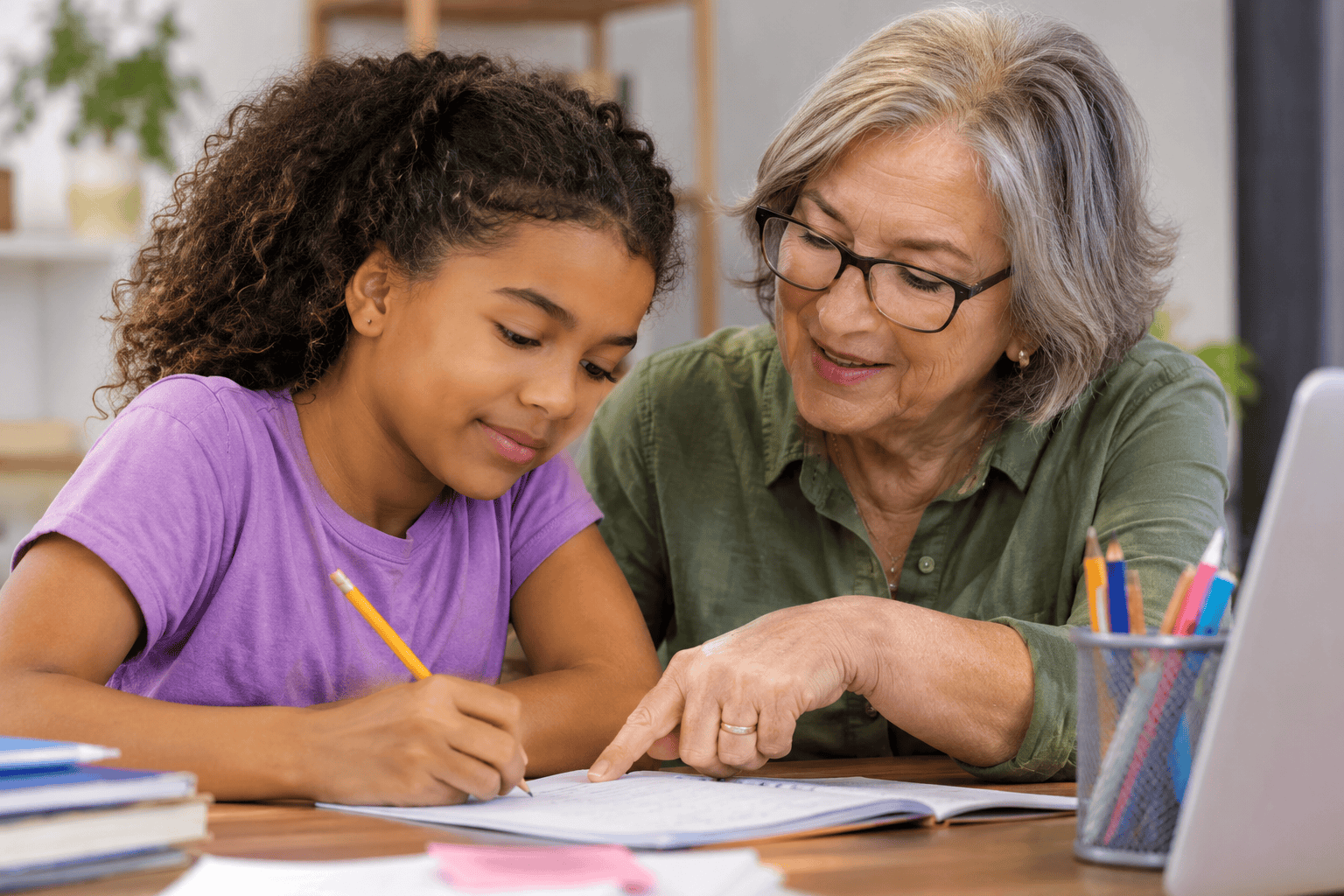Across Ages Stock Photo